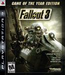 Fallout 3 Game of the Year Edition Front Cover - Playstation 3 Pre-Played
