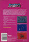 MagMax Back Cover - Nintendo Entertainment System NES Pre-Played