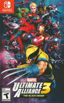 Marvel Ultimate Alliance 3 The Black Order Front Cover - Nintendo Switch Pre-Played
