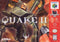 Quake 2 Front Cover - Nintendo 64 Pre-Played