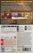 Jumanji the Video Game Back Cover - Nintendo Switch Pre-Played