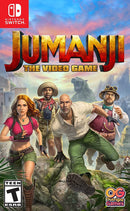 Jumanji the Video Game Front Cover - Nintendo Switch Pre-Played