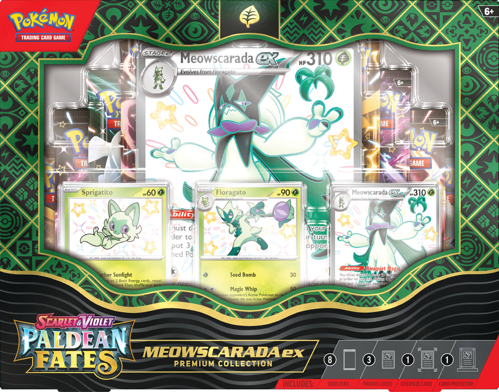 Meowscarada EX Premium Collection - Pokemon TCG Game On Games Meowscarada EX Premium Collection - Pokemon TCG Game On Games