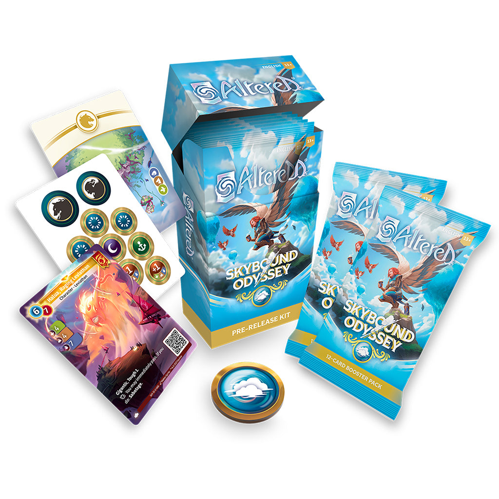 Skybound Odyssey Prerelease Kit - Altered TCG Game On Games Skybound Odyssey Prerelease Kit - Altered TCG Game On Games