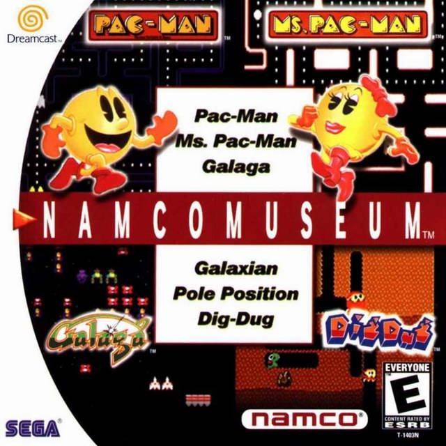 Namco Museum - Sega Dreamcast Pre-Played