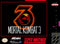 Mortal Kombat 3 Front Cover - Super Nintendo, SNES Pre-Played