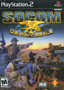 SOCOM US Navy Seals Front Cover - Playstation 2 Pre-Played