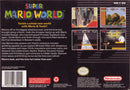 Super Mario World Back Cover - Super Nintendo, SNES Pre-Played