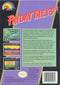 Friday the 13th Back Cover - Nintendo Entertainment System, NES Pre-Played