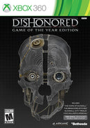 Dishonored Game of the Year Front Cover - Xbox 360 Pre-Played