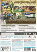 Hyrule Warriors Back Cover - Nintendo WiiU Pre-Played