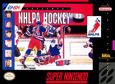 NHLPA Hockey 93 - Nintendo Super NES