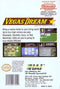 Vegas Dream Back Cover - Nintendo Entertainment System, NES Pre-Played