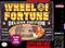 Wheel of Fortune Deluxe Edition - Super Nintendo, SNES Pre-Played