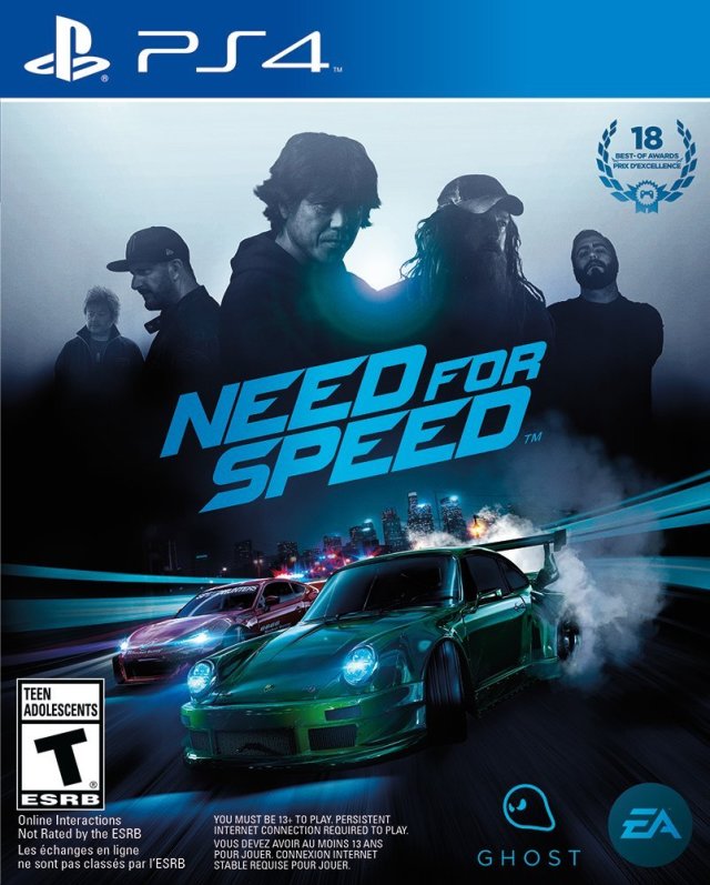 Need for Speed Front Cover - Playstation 4 Pre-Played
