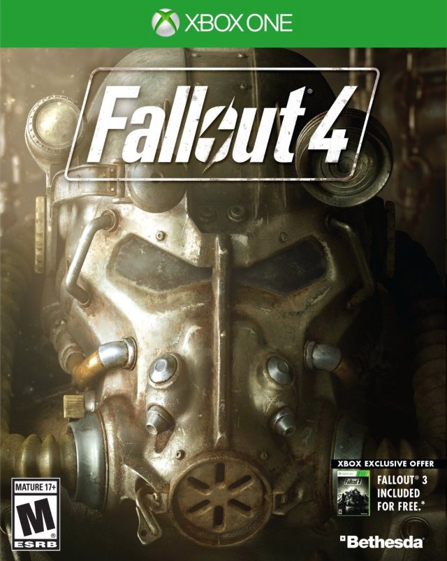Fallout 4 Front Cover - Xbox One Pre-Played