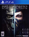 Dishonored 2 Front Cover - Playstation 4 Pre-Played