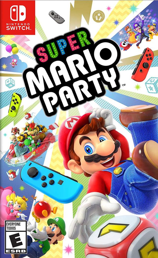 Super Mario Party Front Cover - Nintendo Switch Pre-Played