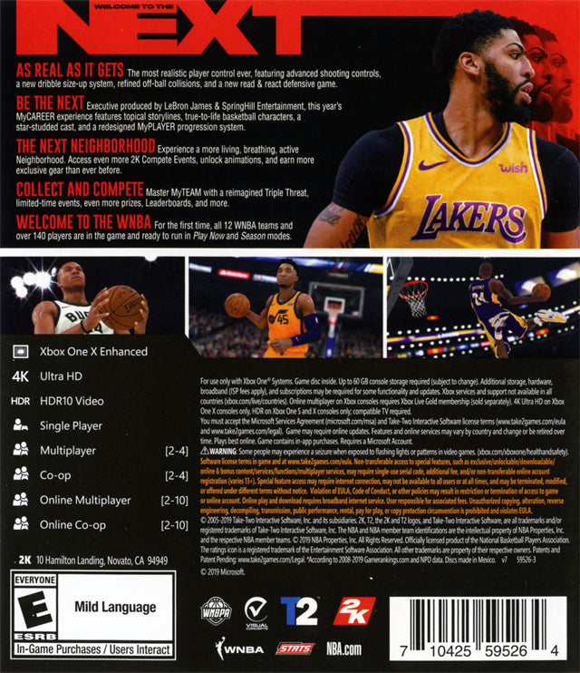 My Career Nba 2k20 All Players NBA 2K20 Xbox One – Game On Games