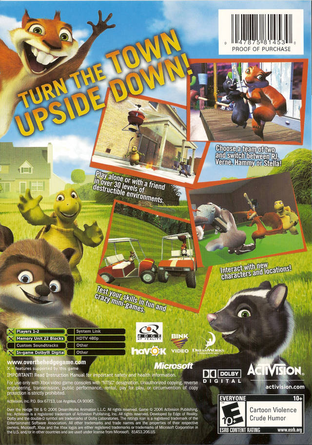 Over the Hedge Xbox Pre-Played – Game On Games