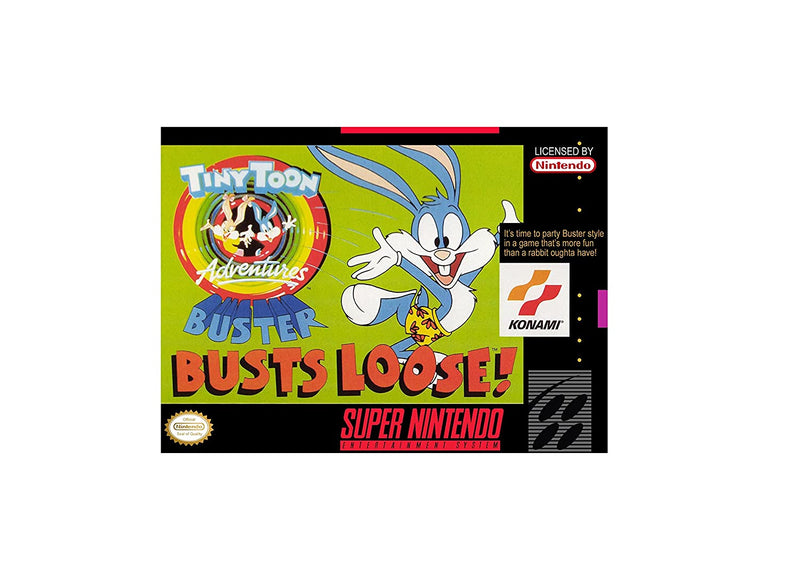 Tiny Toon Adventures: Buster Busts Loose! - Super Nintendo, SNES Pre-Played