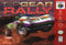 Top Gear Rally Front Cover  - Nintendo 64 Pre-Played