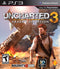 Uncharted 3 Front Cover - Playstation 3 Pre-Played