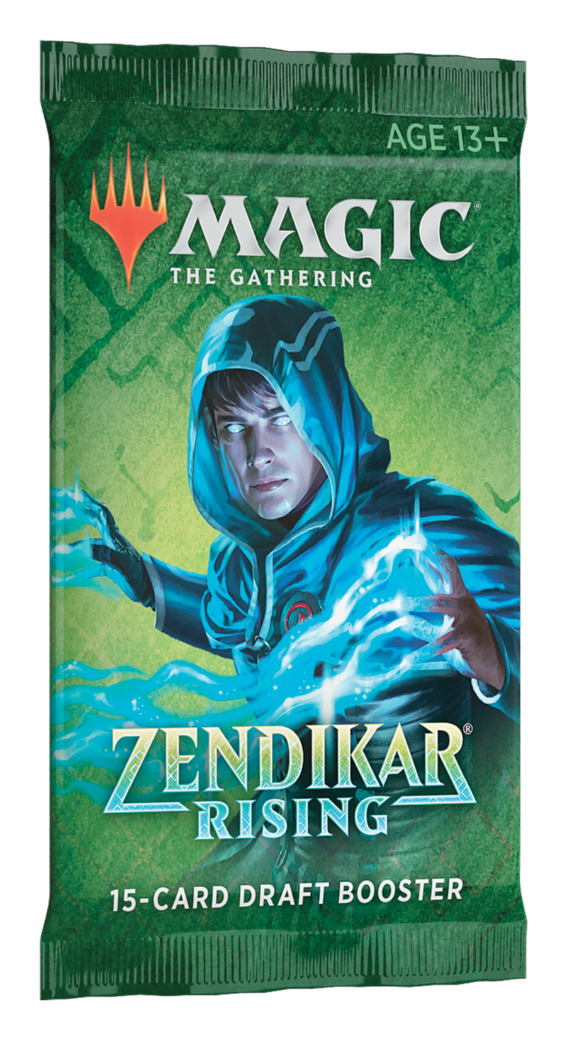 Zendikar Rising Draft Booster Pack - Jace Pack Art - Magic The Gathering TCG