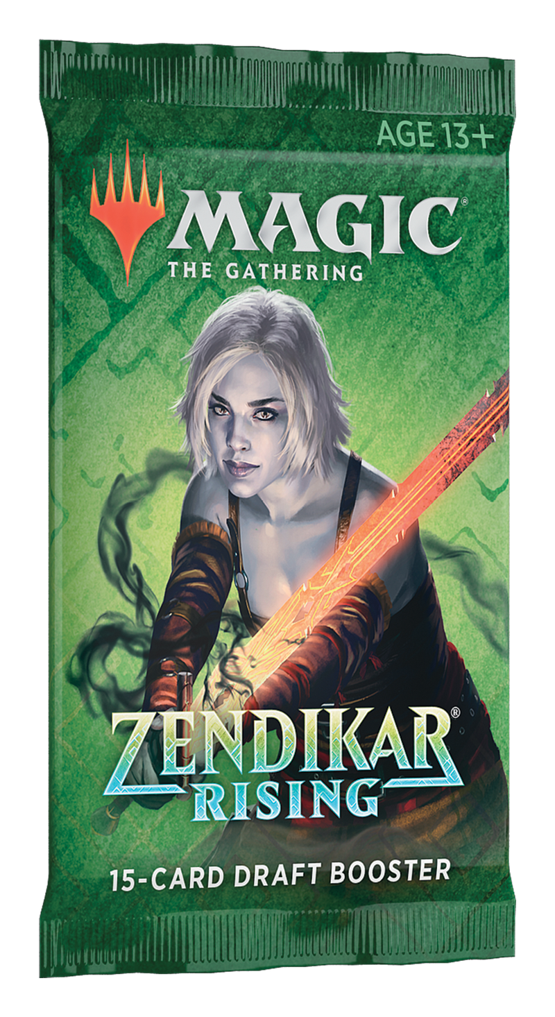 Zendikar Rising Draft Booster Pack - Nahiri Pack Art - Magic The Gathering TCG
