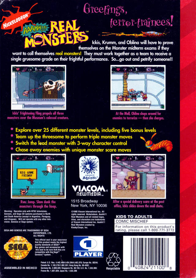 aaahh real monsters download Aaahh!! Real Monsters