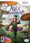 Alice in Wonderland Wii Front Cover