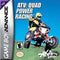 ATV Quad Power Racing Nintendo Gameboy Advance Front Cover