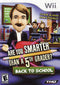 Are You Smarter Than a 5th Grader: Back to School Nintendo Wii Front Cover