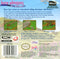 Barbie Horse Adventures Blue Ribbon Race Nintendo Gameboy Advance Back Cover