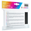 Matte Double Sleeving Pack - Clear Inner Sleeves (100) & Black (100)