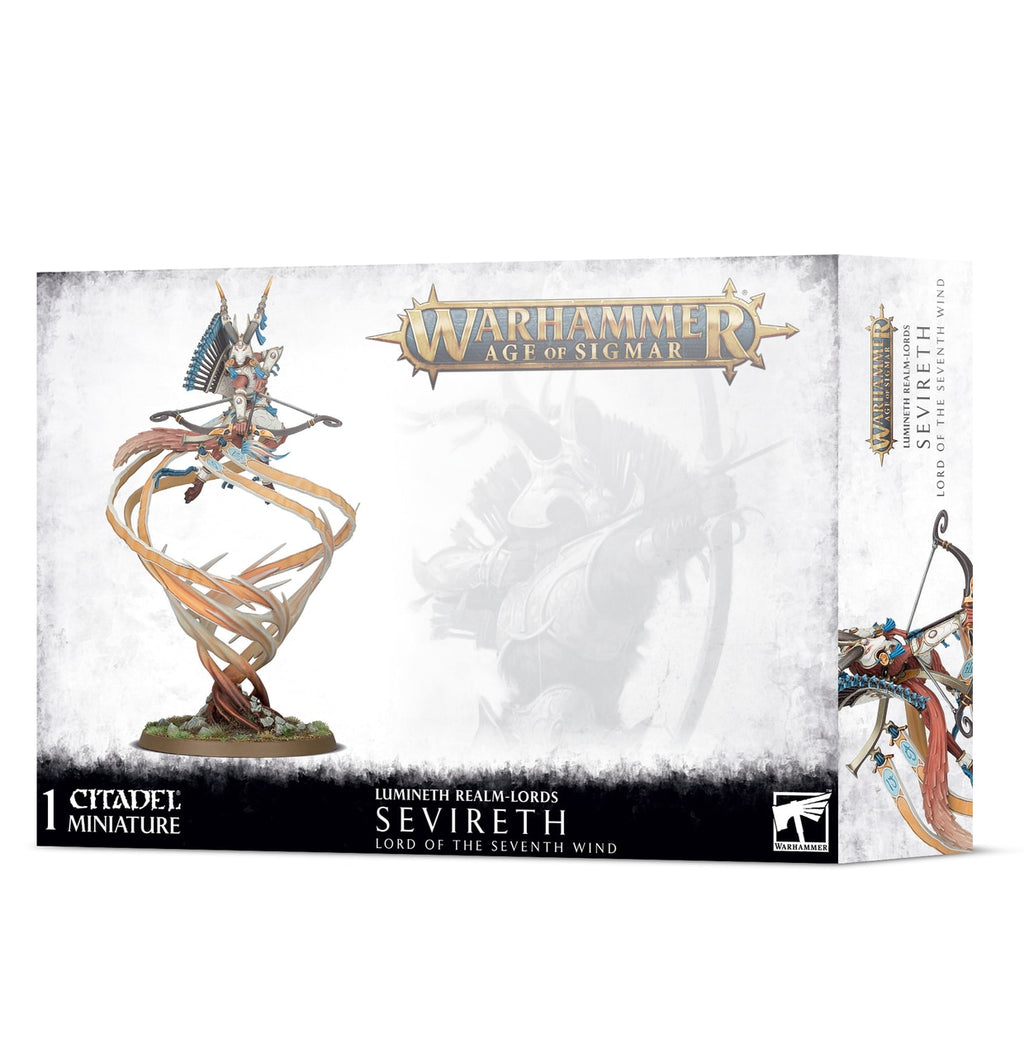 Sevireth, Lord of the Seventh Wind Lumineth Realm-Lords - Warhammer Ag –  Game On Games