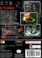 Army Men Sarge's War Nintendo Gamecube Back Cover