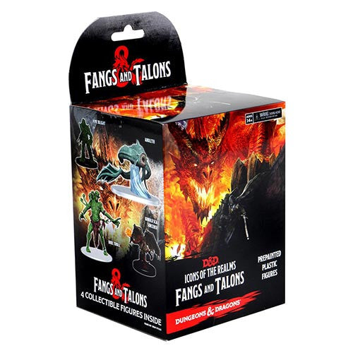 Dungeons & Dragons Icons of the Realms Miniatures: Fangs and Talons Booster