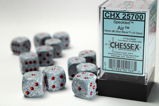 Chessex Speckled 16mm D6 Air (12)
