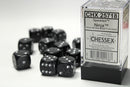 Chessex Speckled 16mm D6 Ninja (12)