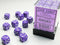Chessex Opaque 12mm D6 Purple/White