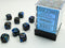 Chessex Lustrous: 12mm D6 Shadow/Gold/Black (36)