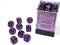 Chessex Borealis 2 12mm D6 Royal Purple/Gold (36)