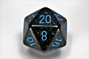 Chessex Speckled 34mm d20 Dice - Blue Stars