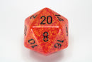 Chessex Speckled 34mm d20 Dice - Fire