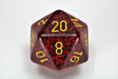 Chessex Speckled 34mm d20 Dice - Mercury