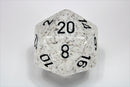 Chessex Speckled 34mm d20 Dice - Arctic Camo