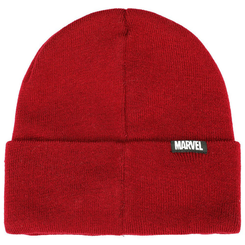 Marvel Deadpool Big Face Beanie With LED Eyes