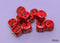 Chessex Opaque 16mm D6 Red/Black (12)