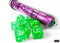 Lab Dice 9 -  Nebula Gelatinous/White Polyhedral 7-Die Set